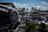 Sanctuary Cove marina resort during an international boat show