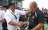 Nick congratulating Frank, winner of the Savwinch raffle prize
