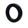 Black rubber O-ring