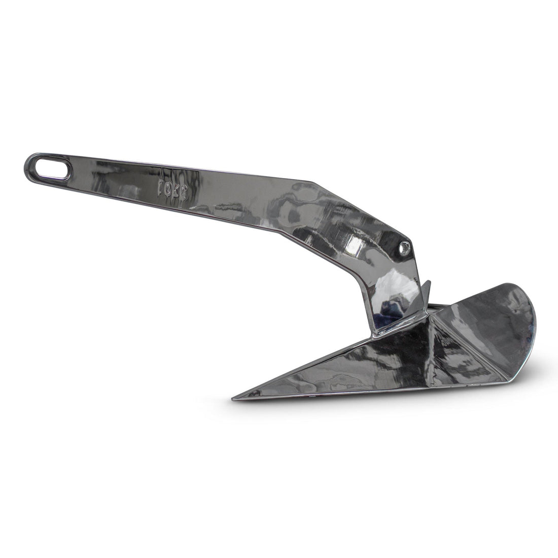 Savwinch Stainless Steel Fixed Shank Plough Anchor, 10kg
