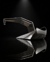 Savwinch 20kg stainless steel Slider anchor on a dark background