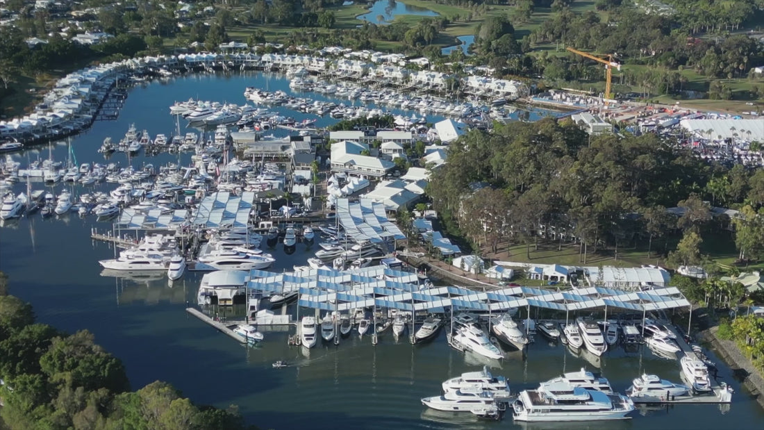 Translation missing: en.Savwinch team at Sanctuary Cove International Boat Show 2024