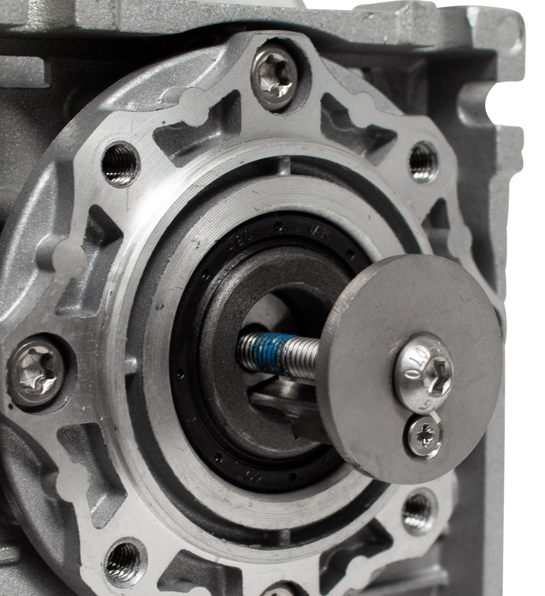 Close view of the Savwinch emergency manual release mechanism