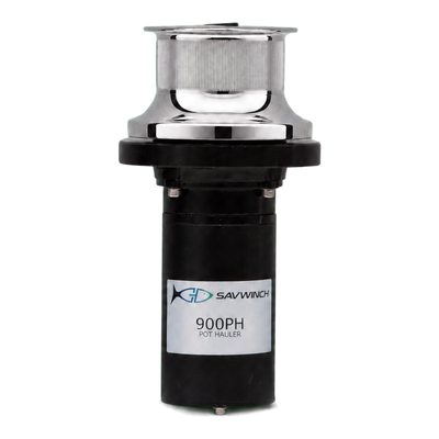 Savwinch 900PH pot hauler capstan winch, upright front view