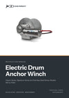 Savwinch Electric Drum Anchor Winch instruction manual cover