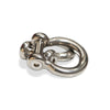 Stainless steel bow D shackle